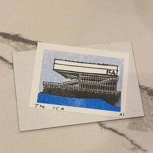 Anastasia INCIARDI mini print - The ICA - From Boston Ma